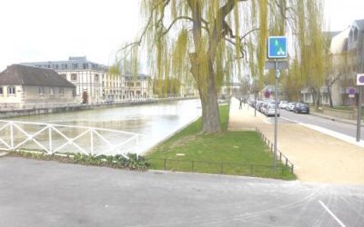 *Les pistes cyclables à Troyes